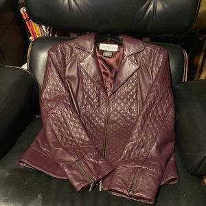 Bradley Bradley Bayou quilted leather jacket szXS